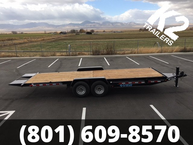 15K 7x22' K2 Trailers Tilt Deck