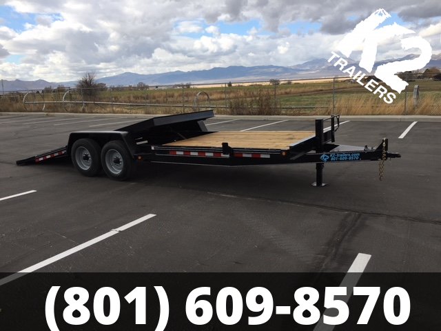 17K 7x22' K2 Trailers Tilt Deck