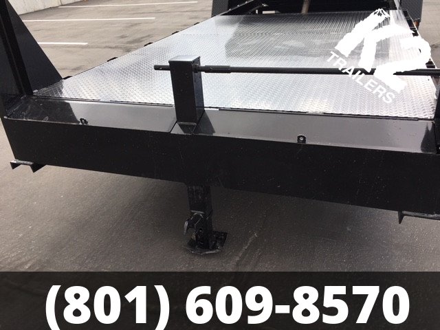 7.5'x24' K2 Trailers Metal Tilt Deck