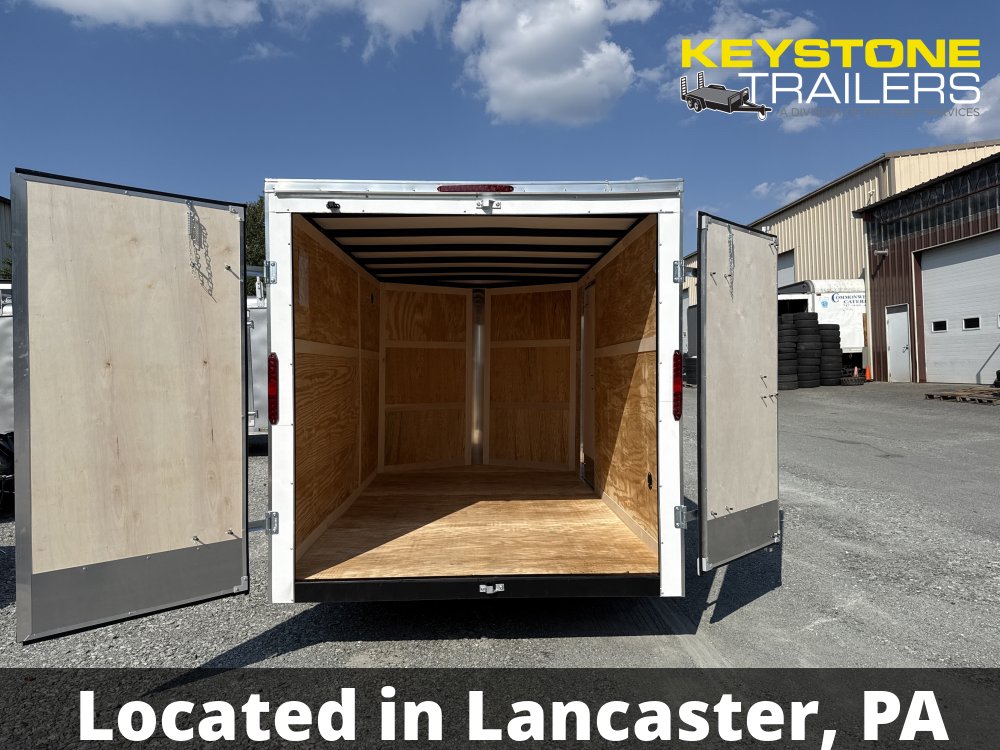 2026 Homesteader Trailers - 712IS - White - 7x12 - 2,990#