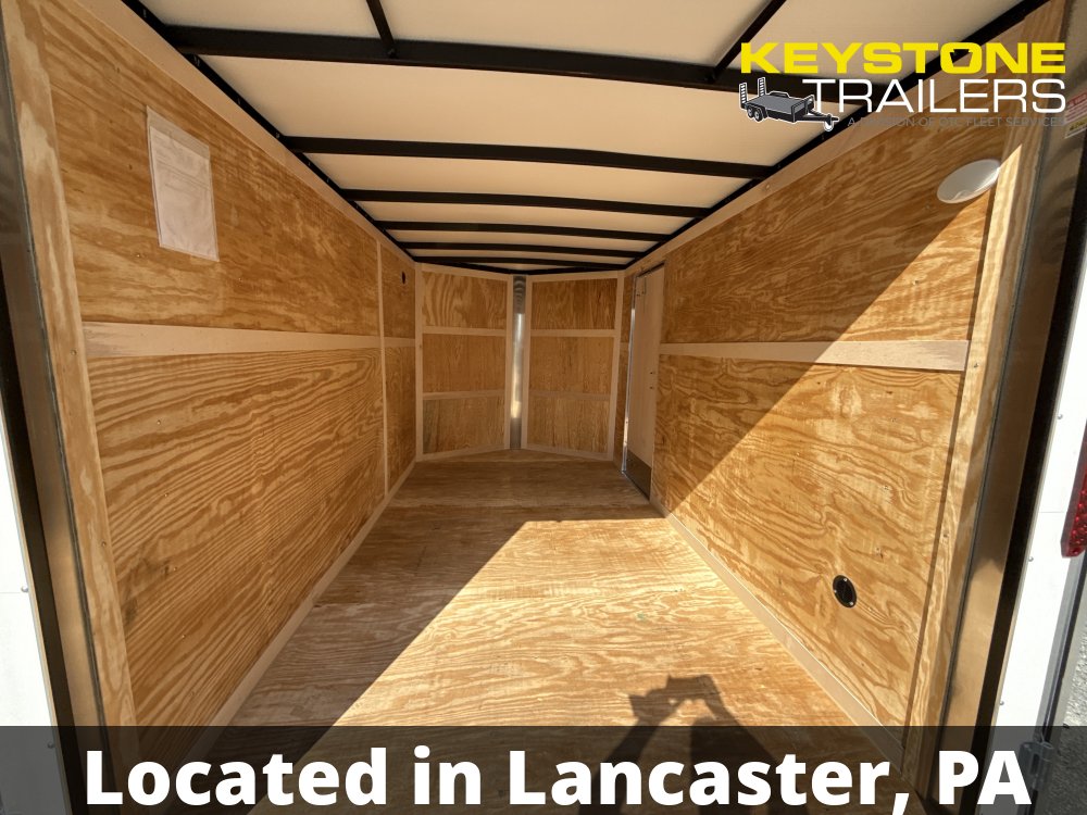 2026 Homesteader Trailers - 712IS - White - 7x12 - 2,990#