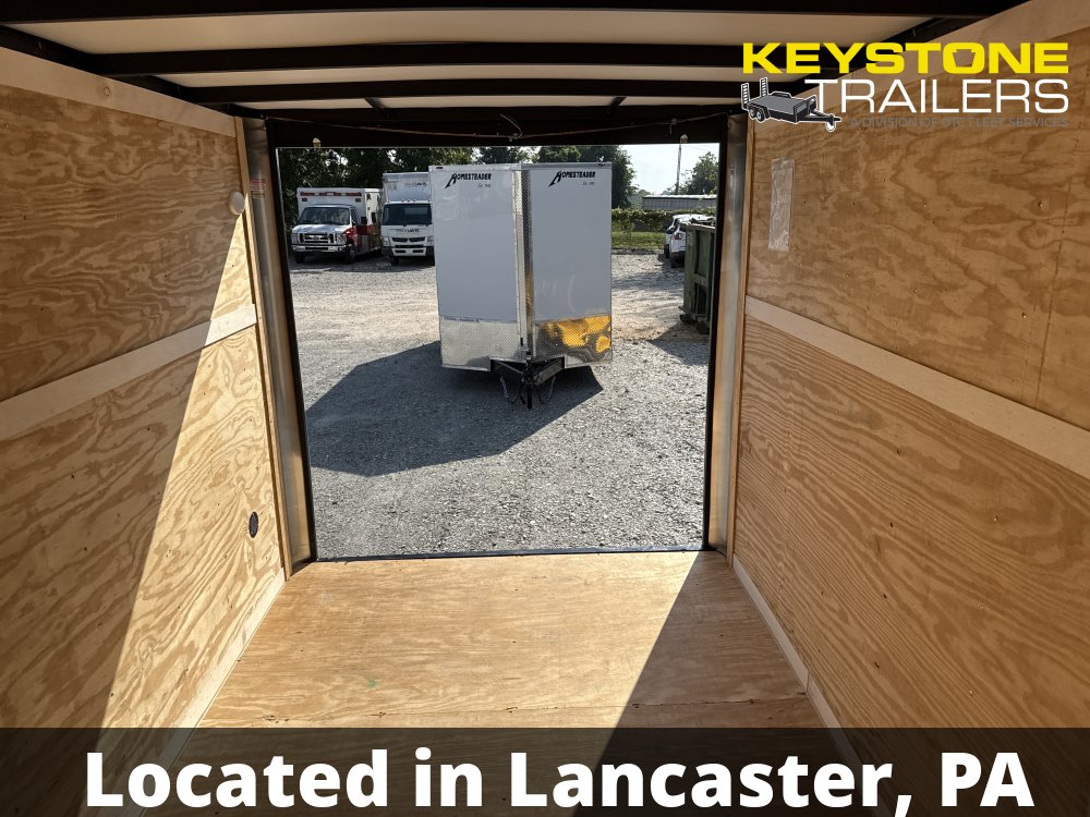 2026 Homesteader Trailers - 712IS - White - 7x12 - 2,990#