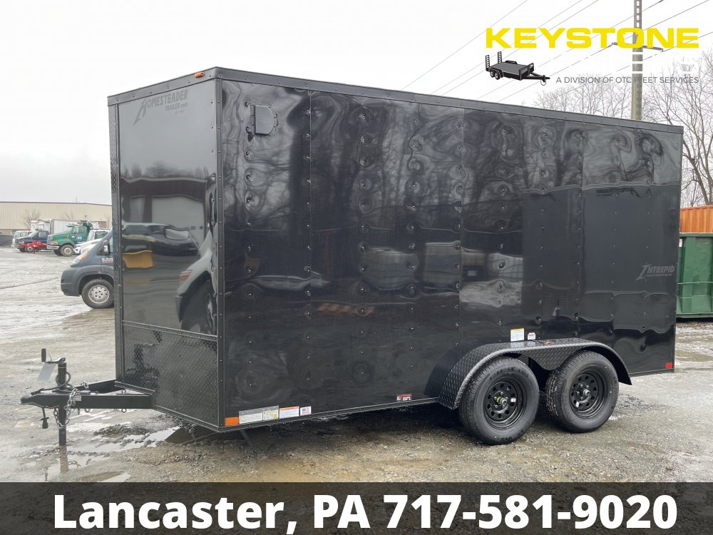 2025 Homesteader Trailers - 714IT - Black - 7x14 - 7,000#