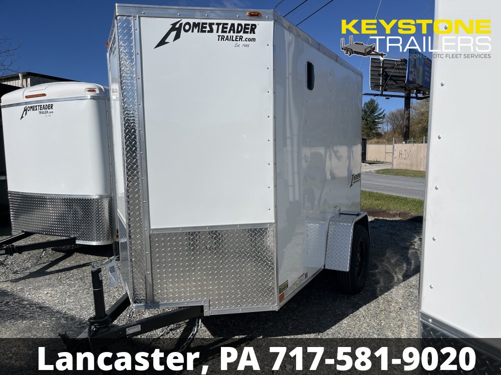 2025 Homesteader Trailers - 508IS - White - 5x8 - 2,990#