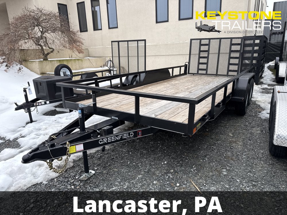 2024 Greenfield Welding - U83X16-7K - Black - 7x18 - 7,000#