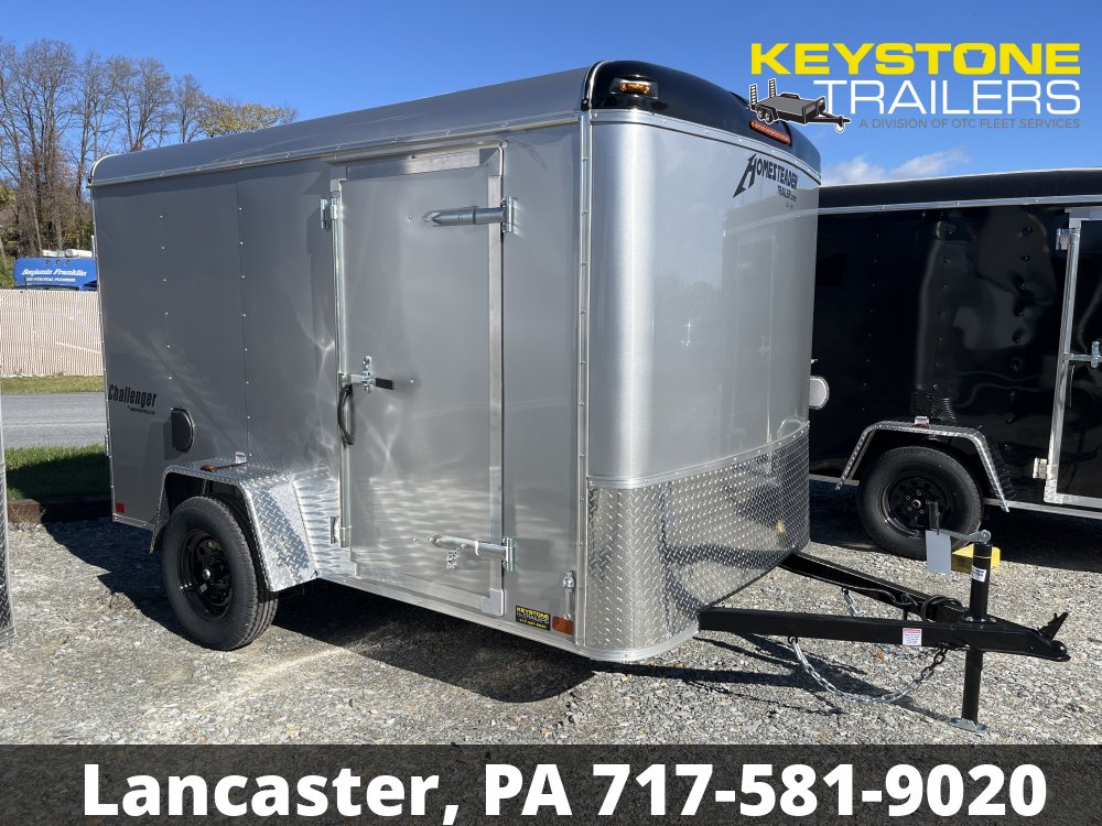 2025 Homesteader Trailers - 610CS - Silver Mist - 6x10 - 2,990#