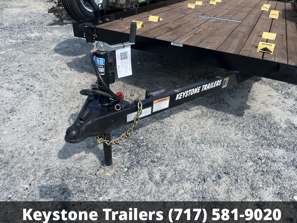 2022 Keystone Trailers - KF718-7 - Black - 7x18 - 7,000#