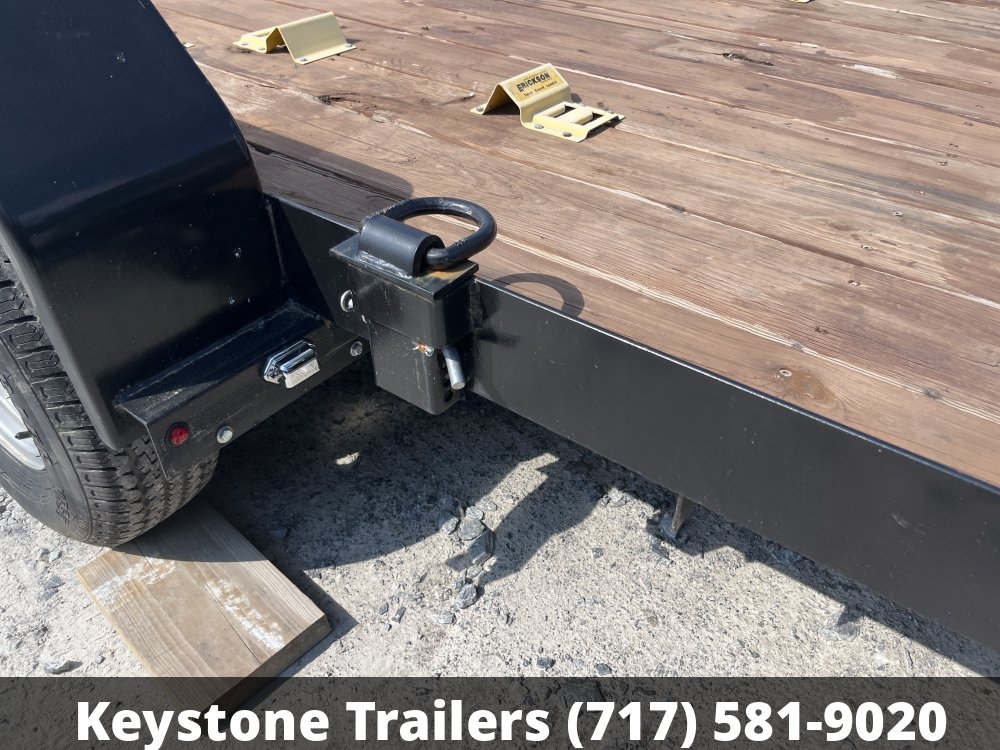 2022 Keystone Trailers - KF718-7 - Black - 7x18 - 7,000#