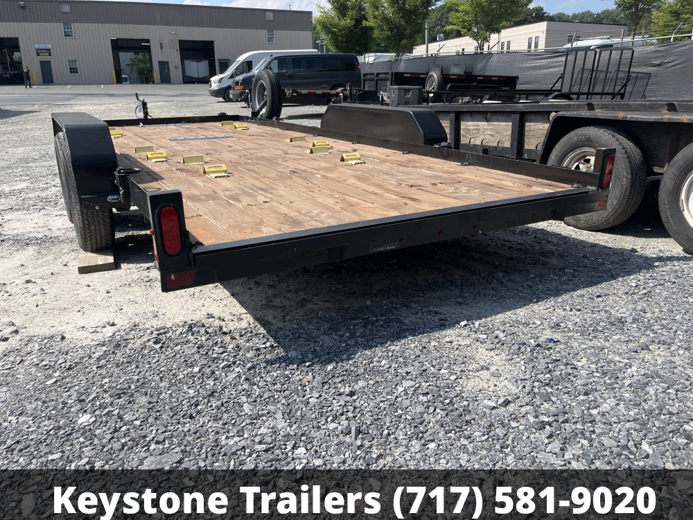 2022 Keystone Trailers - KF718-7 - Black - 7x18 - 7,000#