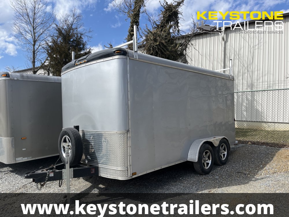 2018 Homesteader Trailers - 714CT - Silver - 7x14 - 7,000#