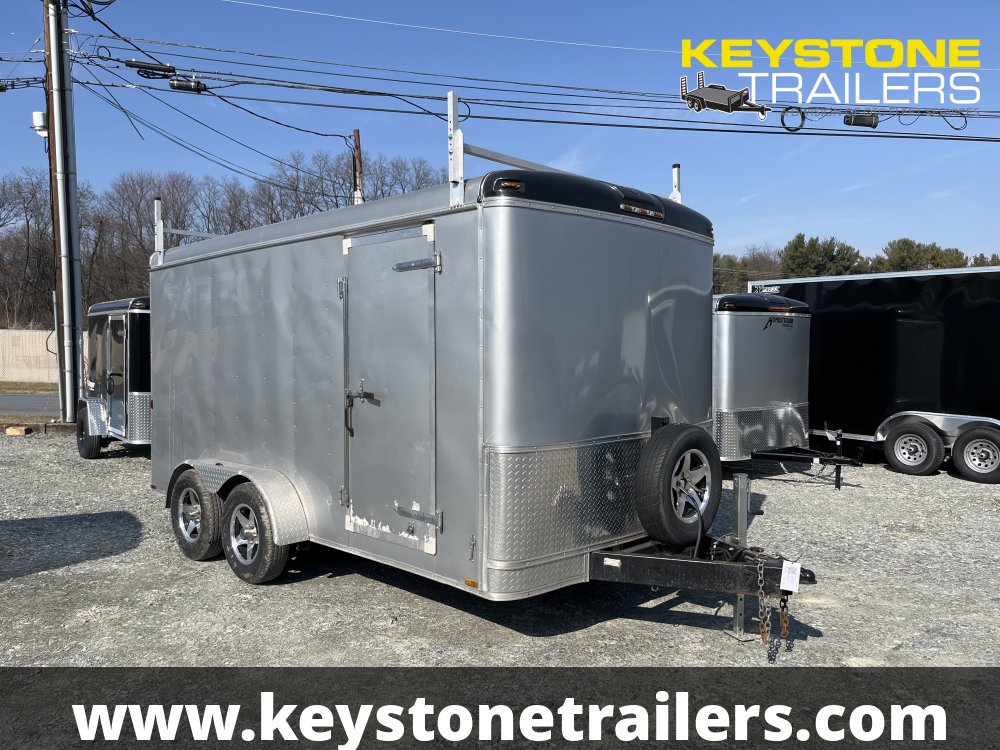 2018 Homesteader Trailers - 714CT - Silver - 7x14 - 7,000#