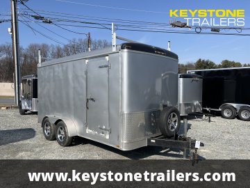 2018 Homesteader Trailers - 714CT - Silver - 7x14 - 7,000#