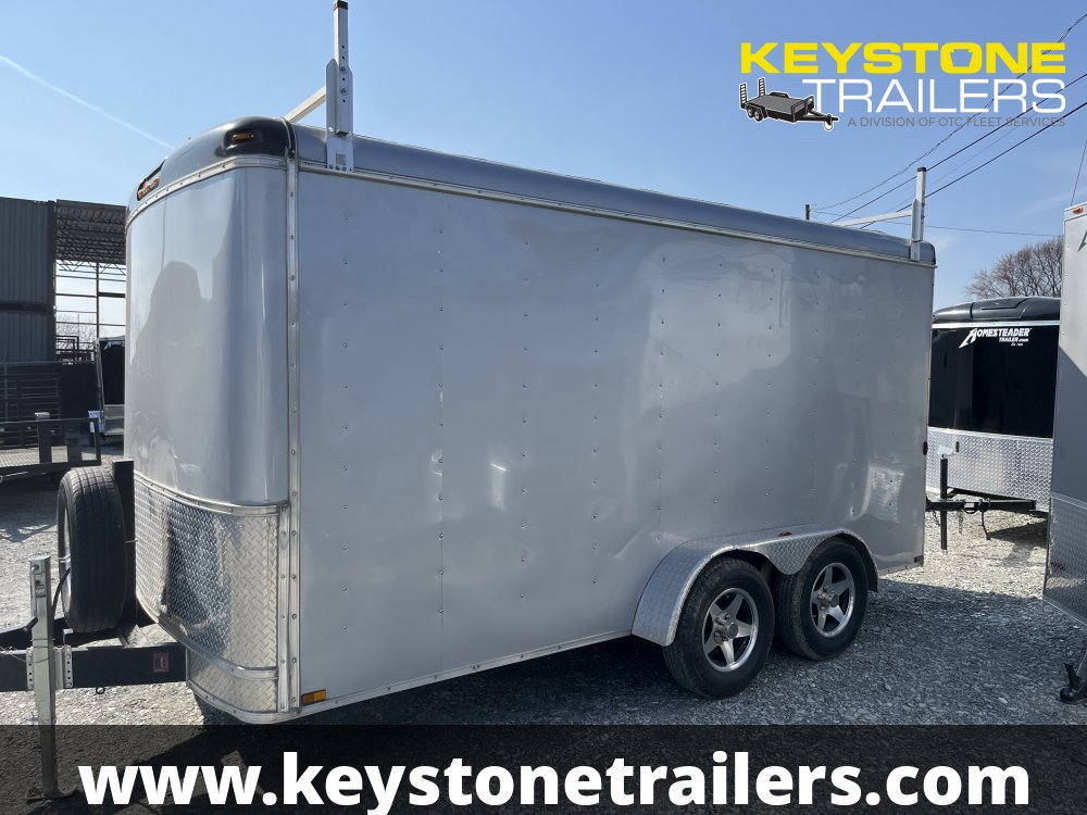 2018 Homesteader Trailers - 714CT - Silver - 7x14 - 7,000#