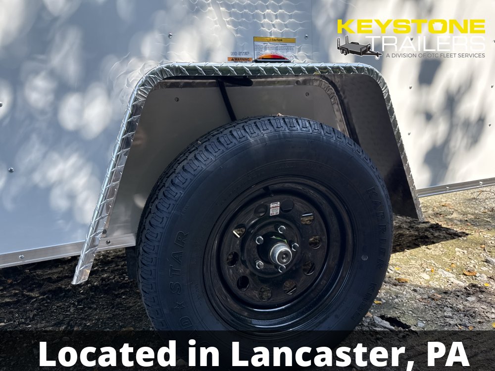 2026 Homesteader Trailers - 612IS - White - 6x12 - 2,990#