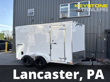 2026 Homesteader Trailers - 712IT - White - 7x12 - 7,000#