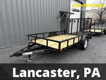 2026 Greenfield Welding - U6.5X12-3K - Black - 6.5x12 - 2,990#