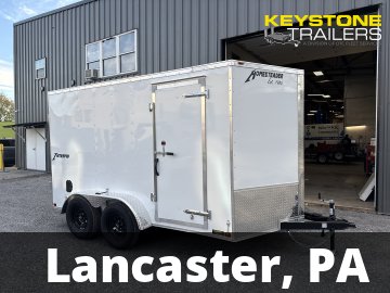 2026 Homesteader Trailers - 712IT - White - 7x12 - 7,000#