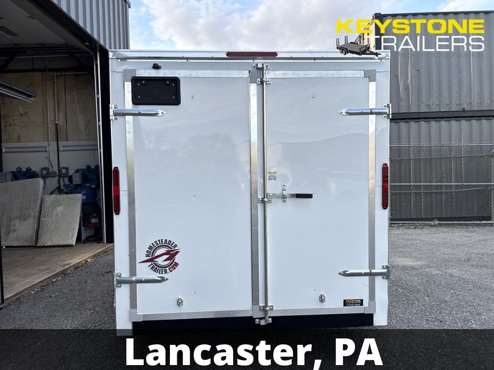 2026 Homesteader Trailers - 712IT - White - 7x12 - 7,000#