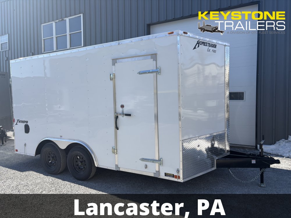 2026 Homesteader - 814IT - White - 8.5x14 - 7,000#