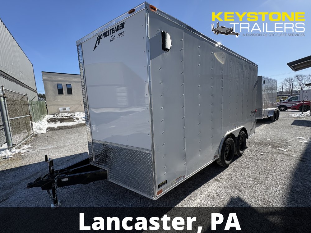 2026 Homesteader - 814IT - White - 8.5x14 - 7,000#