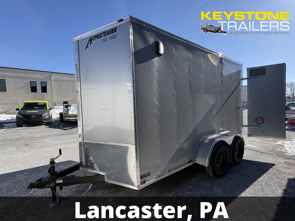 2026 Homesteader - 612IT - Silver Mist - 6x12 - 7,000#