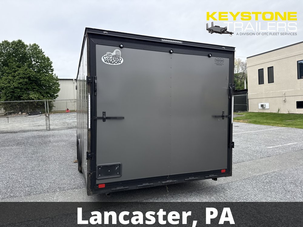 2024 Covered Wagon - CW8.5X24TA3 - Gray - 8.5x24 - 9,990#