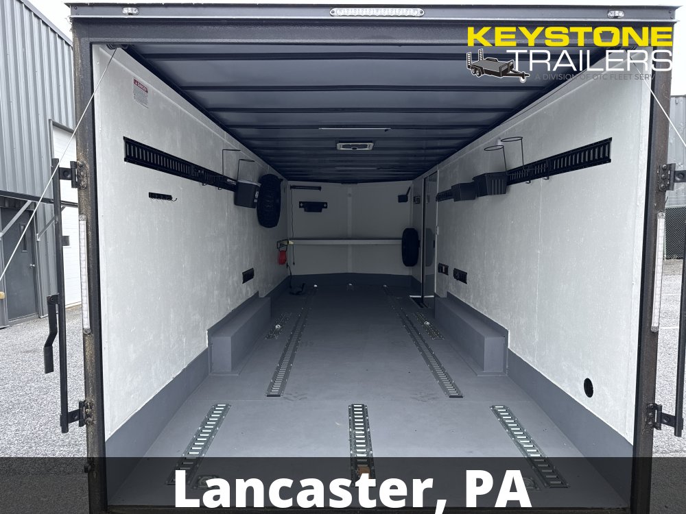 2024 Covered Wagon - CW8.5X24TA3 - Gray - 8.5x24 - 9,990#
