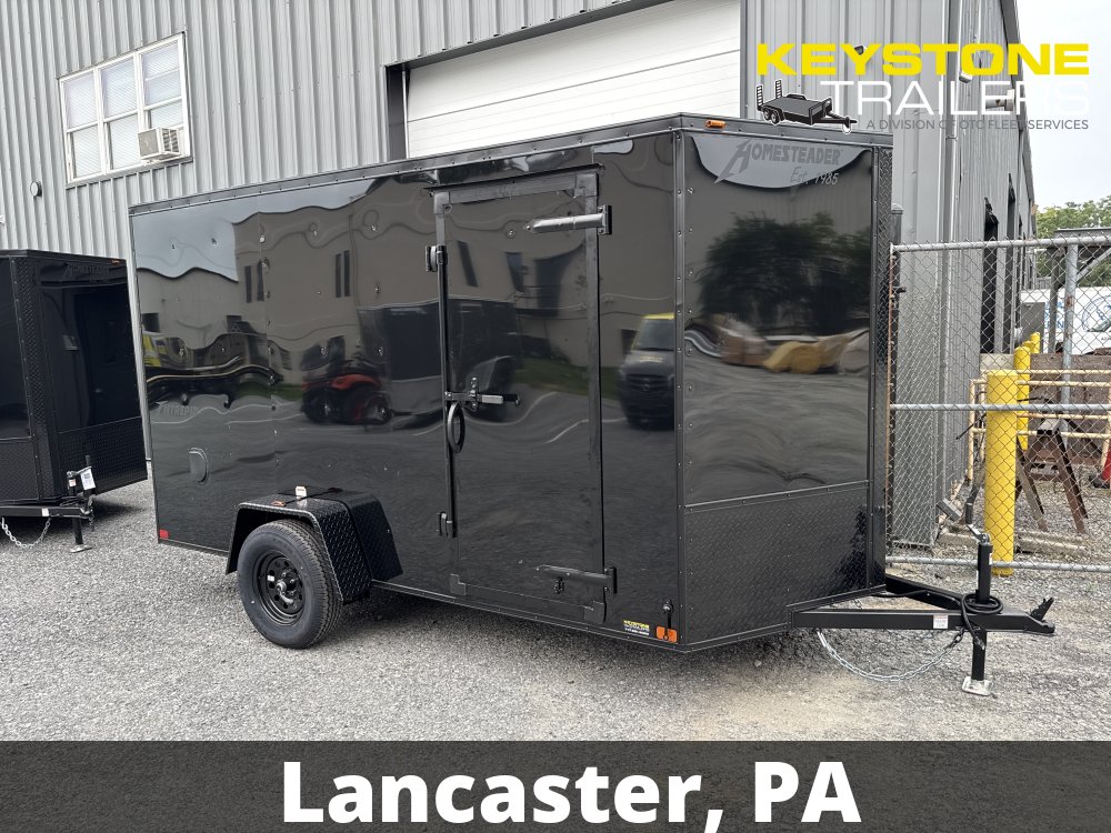 2027 Homesteader - 612IS - Black - 6x12 - 2,990#