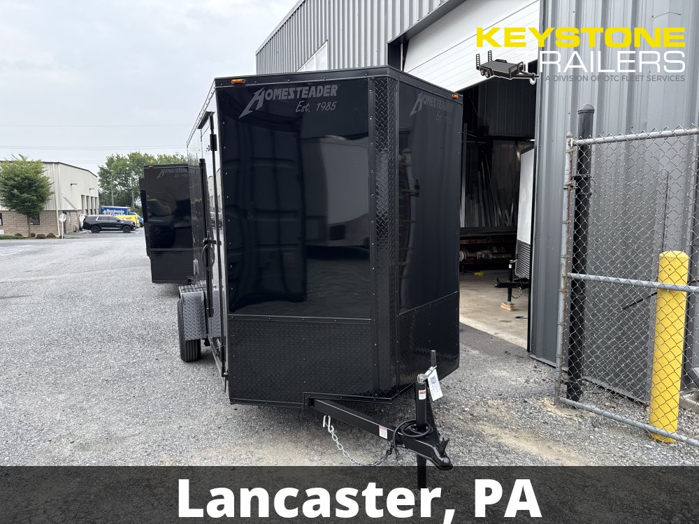2027 Homesteader - 612IS - Black - 6x12 - 2,990#