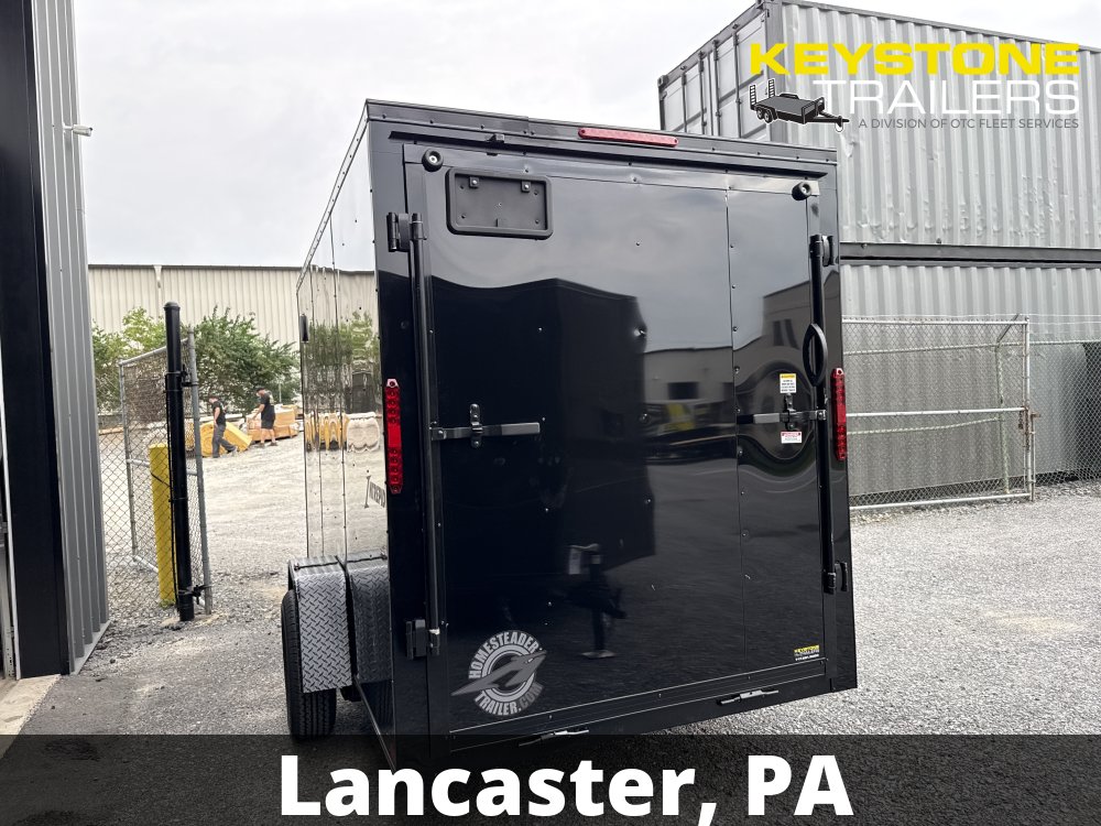 2027 Homesteader - 612IS - Black - 6x12 - 2,990#