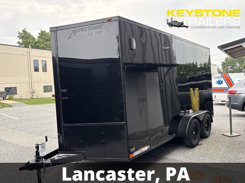 2027 Homesteader - 714IT - Black - 7x14 - 7,000#