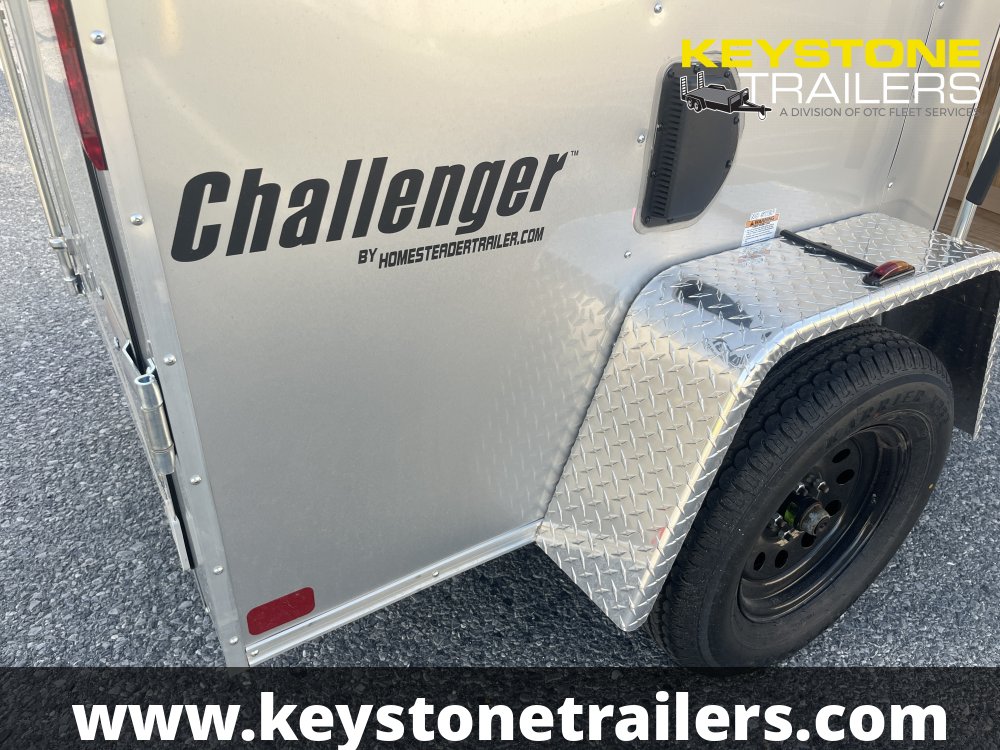 2025 Homesteader Trailers - 508CS - Silver - 5x8 - 2,990#