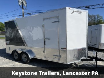 7x16 Homesteader Trailers Enclosed Cargo
