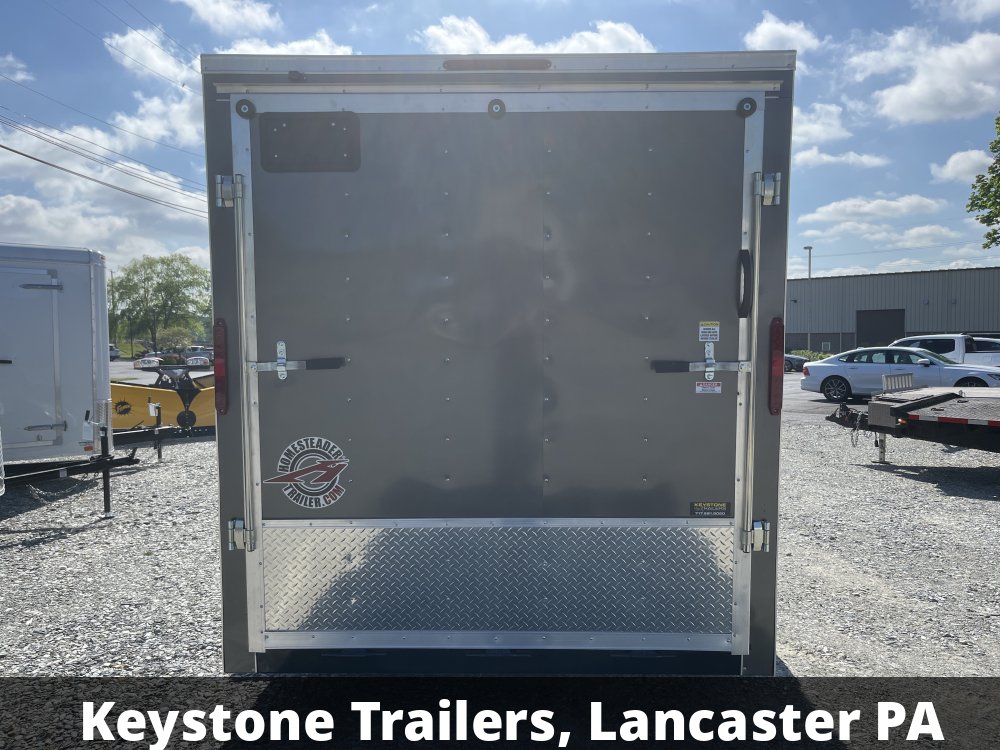 7x16 Homesteader Trailers Enclosed Cargo