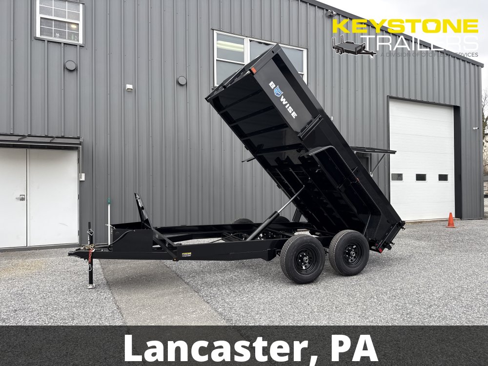 2026 B-Wise - DT612LP-LE-10 - Black - 6x12 - 9,990#