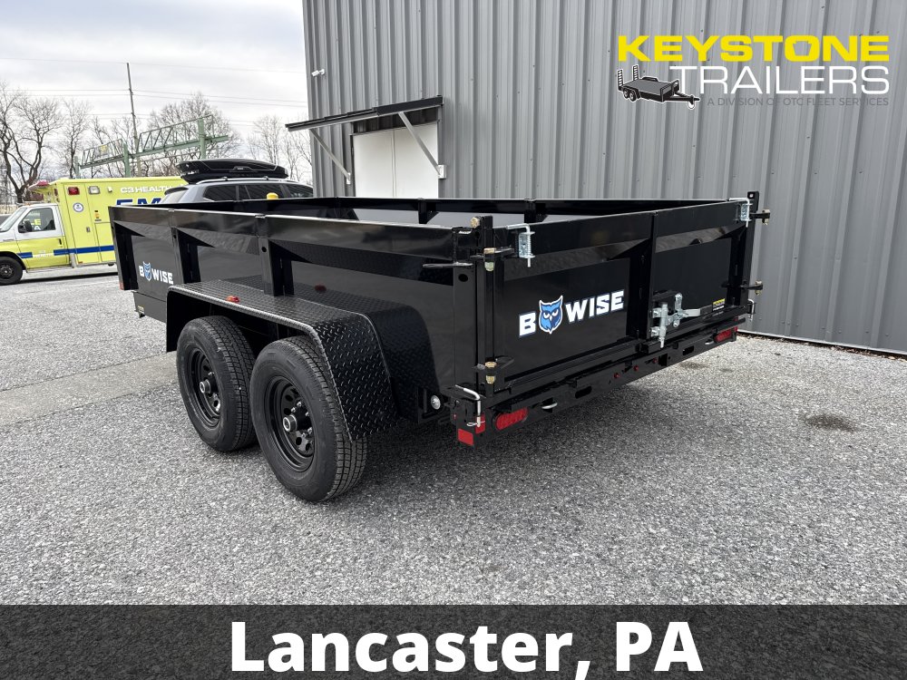 2026 B-Wise - DT612LP-LE-10 - Black - 6x12 - 9,990#