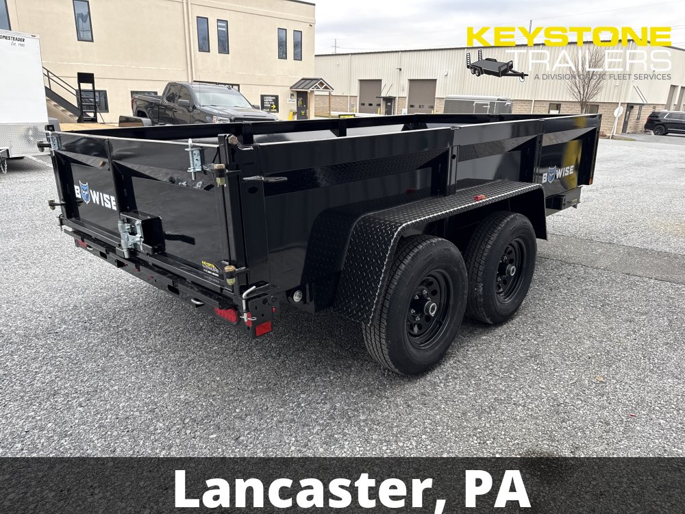 2026 B-Wise - DT612LP-LE-10 - Black - 6x12 - 9,990#