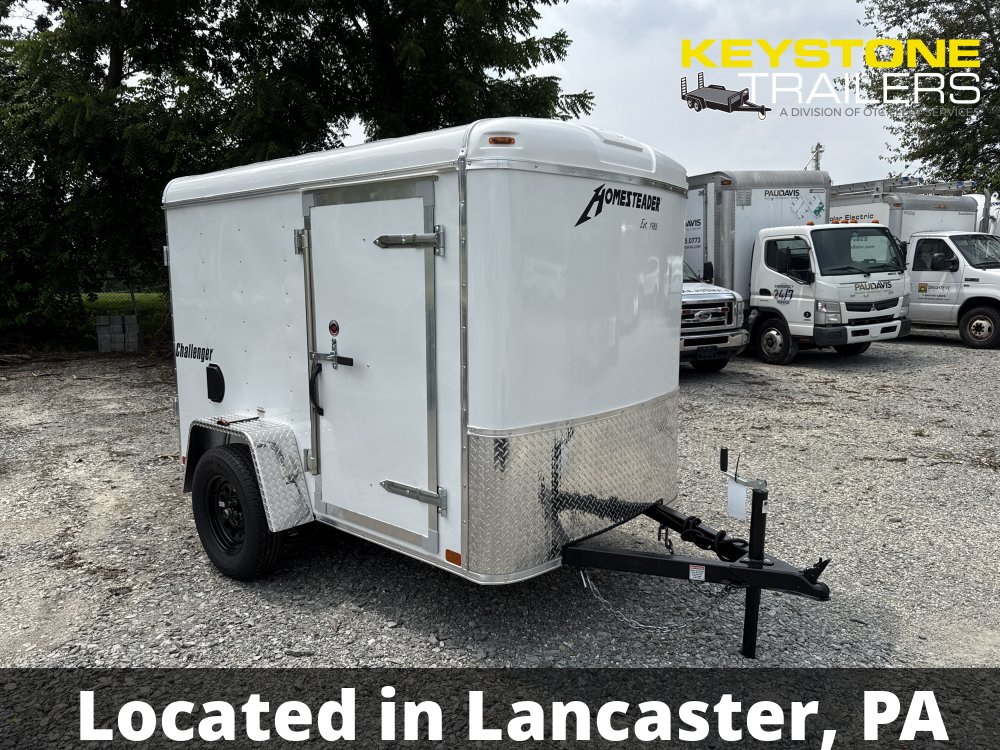 2026 Homesteader Trailers - 508CS - White - 5x8 - 2,990#