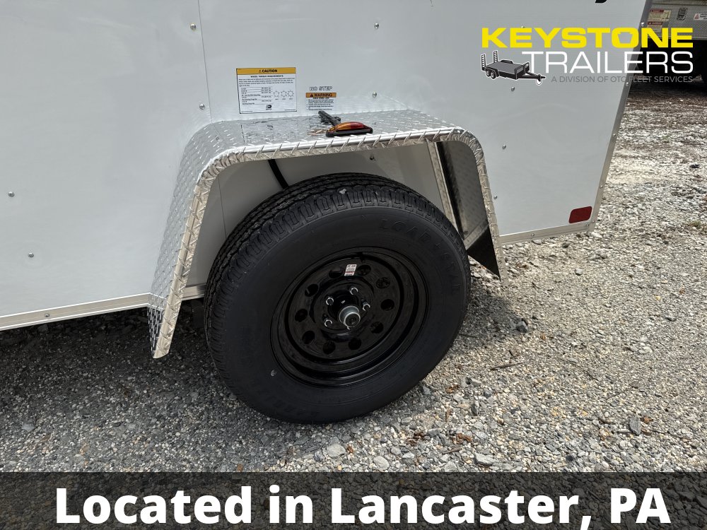 2026 Homesteader Trailers - 508CS - White - 5x8 - 2,990#