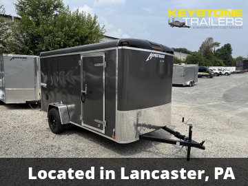 2026 Homesteader Trailers - 612CS - Gray - 6x12 - 2,990#