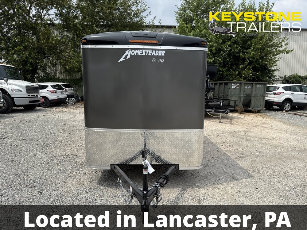 2026 Homesteader Trailers - 612CS - Gray - 6x12 - 2,990#