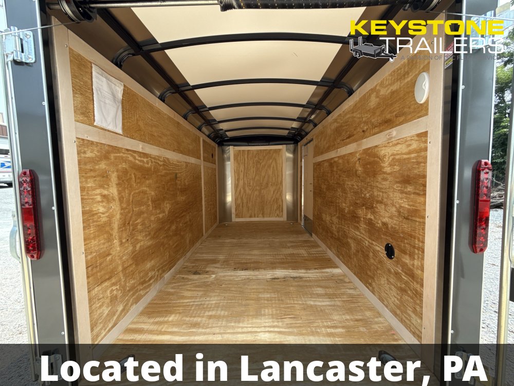 2026 Homesteader Trailers - 612CS - Gray - 6x12 - 2,990#
