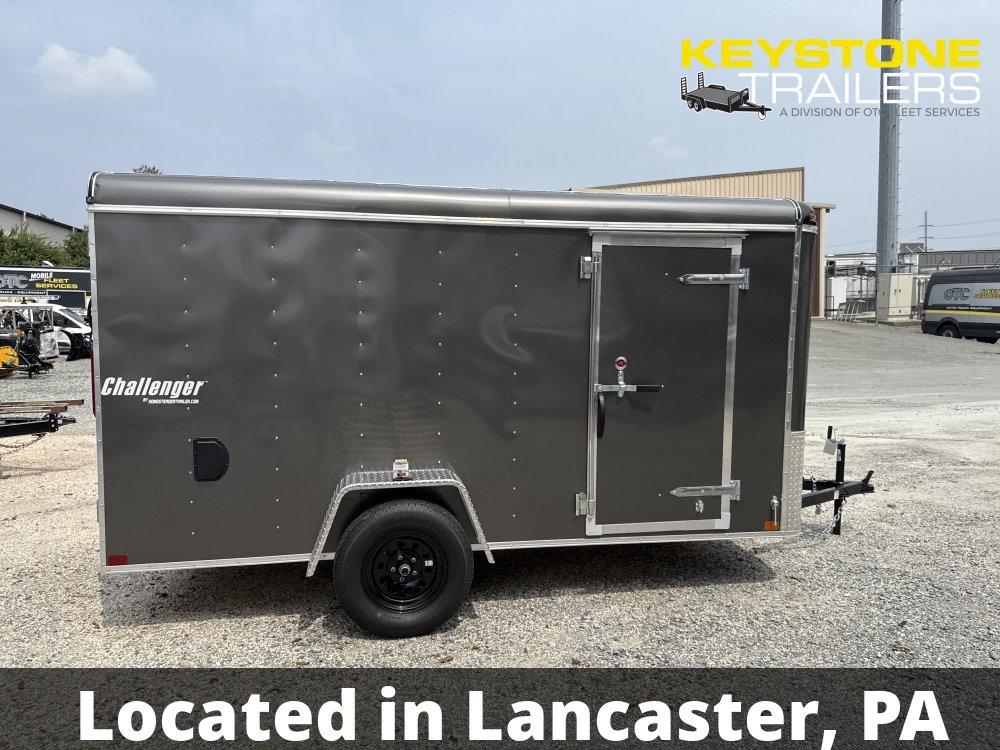 2026 Homesteader Trailers - 612CS - Gray - 6x12 - 2,990#