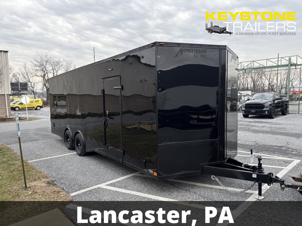 2026 Homesteader - 824IH - Black - 8.5x24 - 9,950#