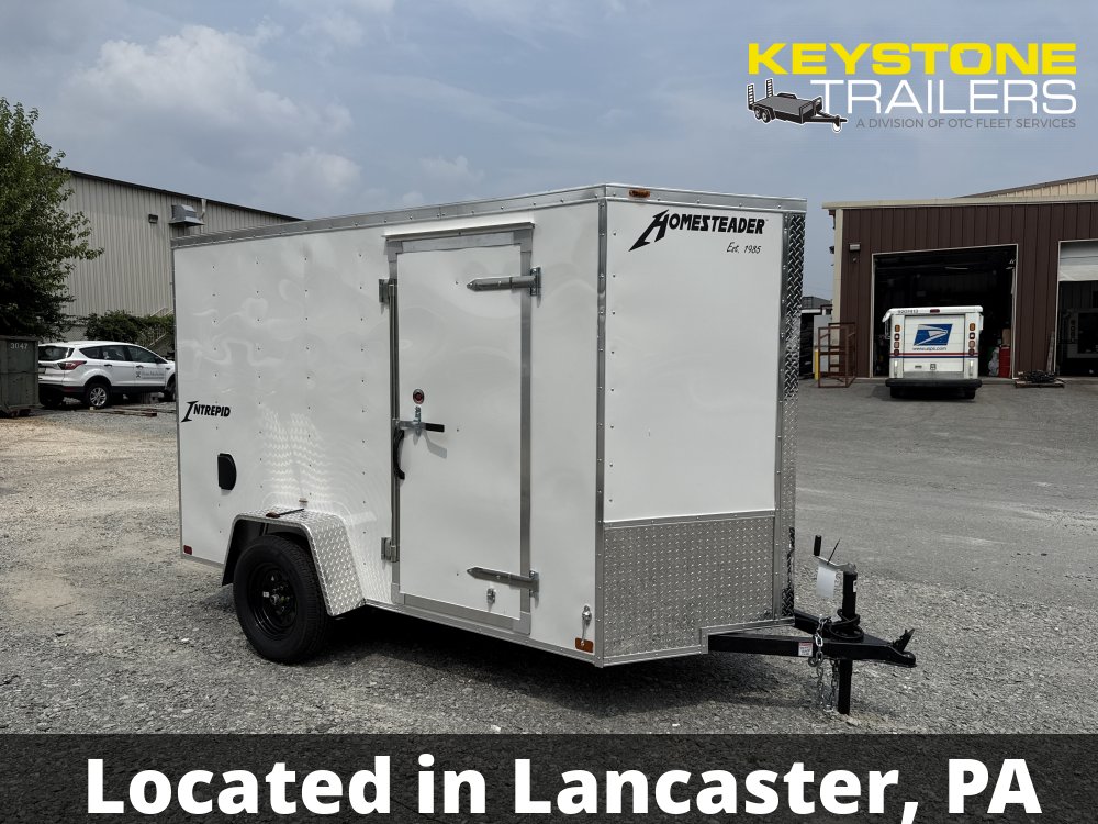2026 Homesteader Trailers - 510IS - White - 5x10 - 2,990#