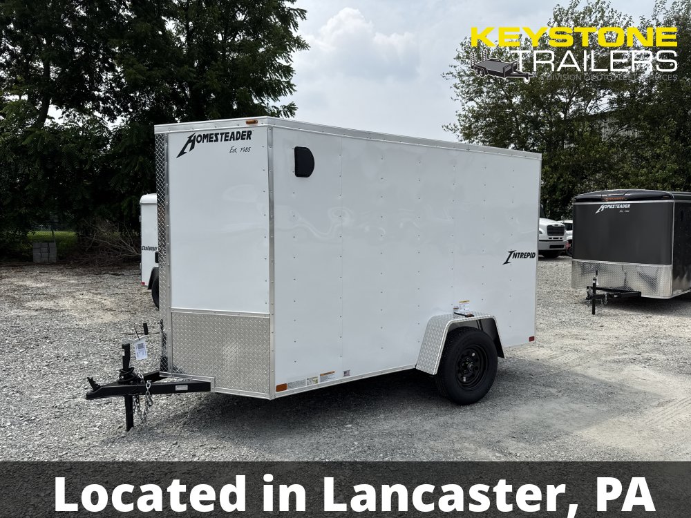 2026 Homesteader Trailers - 510IS - White - 5x10 - 2,990#