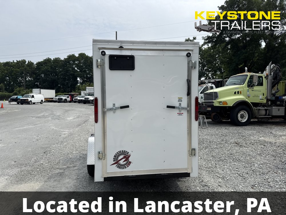 2026 Homesteader Trailers - 510IS - White - 5x10 - 2,990#