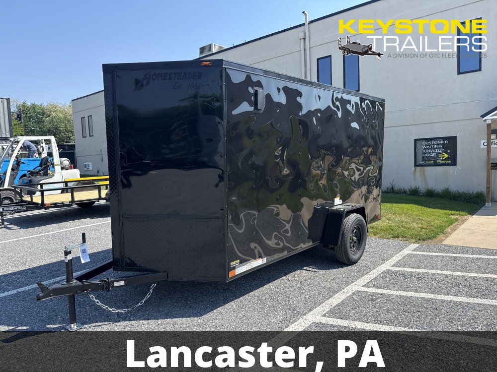2026 Homesteader - 612IS - Black - 6x12 - 2,990#