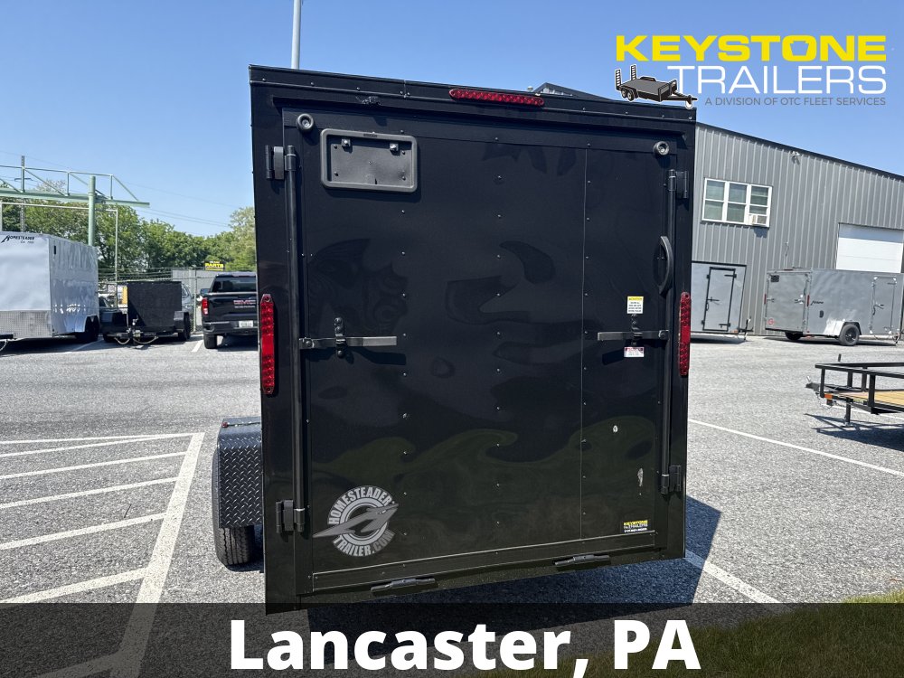 2026 Homesteader - 612IS - Black - 6x12 - 2,990#