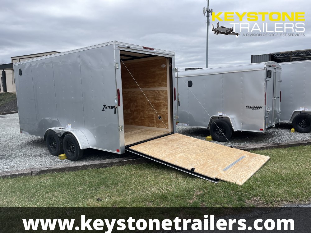 2025 Homesteader Trailers - 716IT - Silver Mist - 7x16 - 7,000#